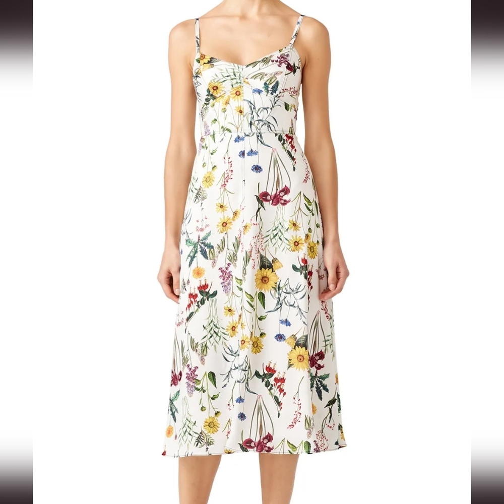 Bailey 44 Fly Trap Floral Midi Dress